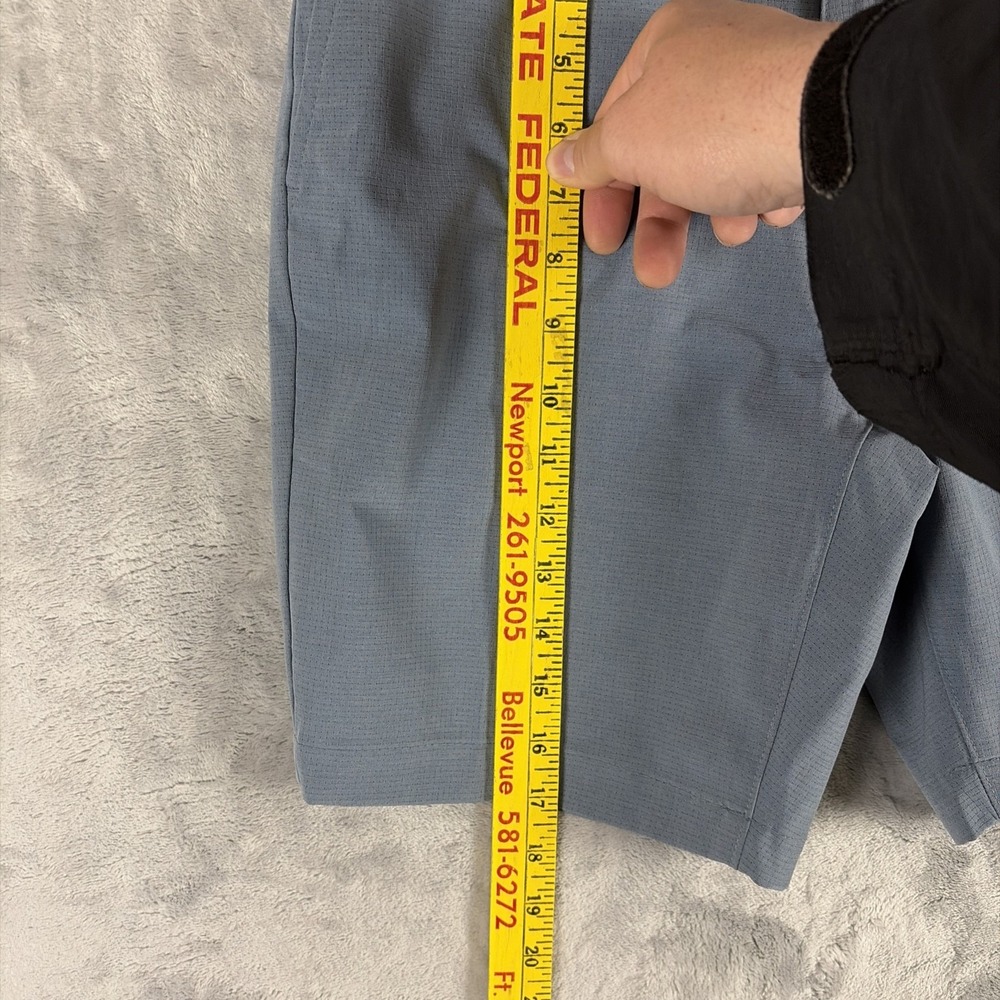 FLX Performance Mesh Shorts Chesapeake Blue 8" Inseam Men's Size 30 NEW - Picture 3 of 5